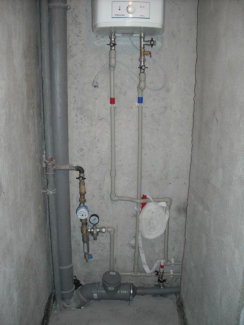 ремонт систем  водоснабжения